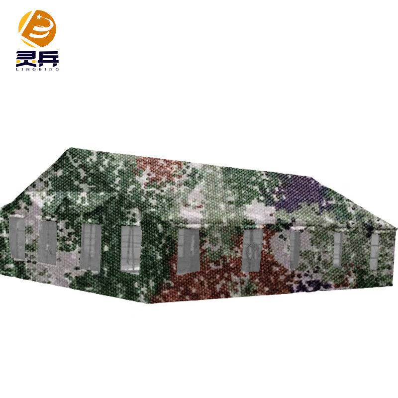 灵兵 2006-72餐厅帐篷 户外集训大型野营帐篷 丛林星空