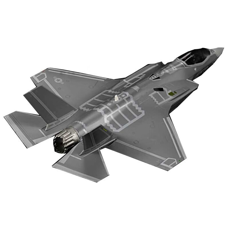 铁拳营 f35a战斗机模型 仿真飞机 闪电美舰载机战机金属军模摆件 1:72