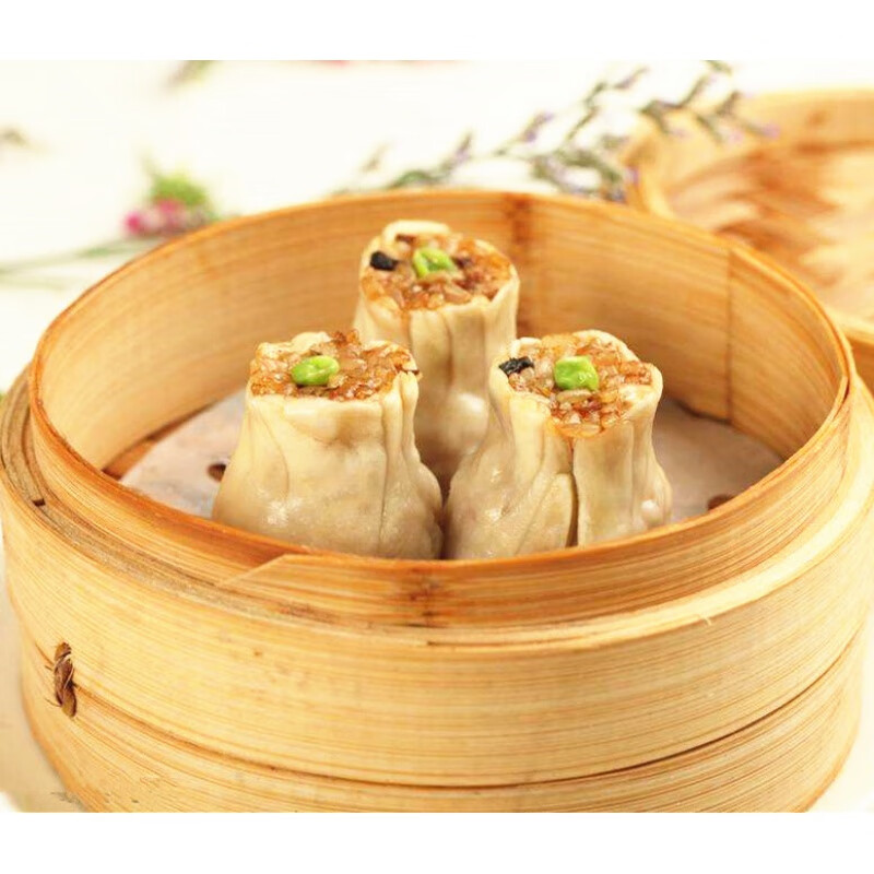 十里馋速冻包子 扬州特产美食 富春包子 糯米烧麦 速冻 早餐320克16只