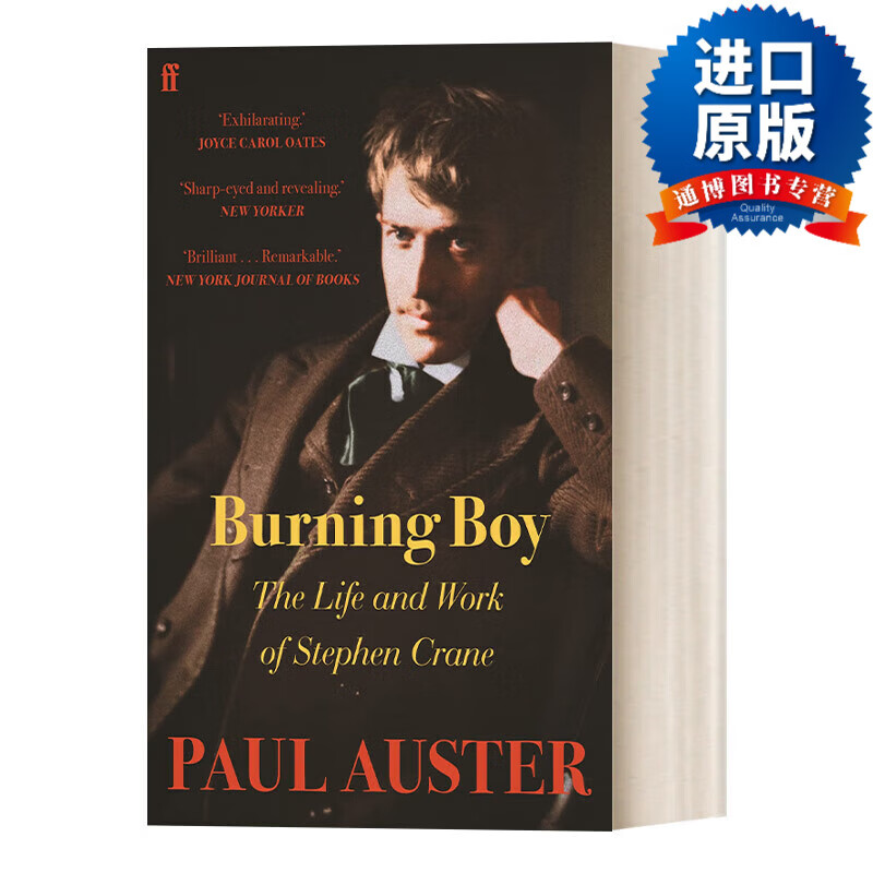 burning boy 燃烧的男孩:美国作家斯蒂芬·克莱恩的传奇人生 保罗·