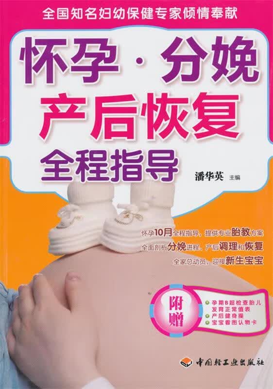 怀孕 分娩 产后恢复全程指导 潘华英 中国轻工业出版社