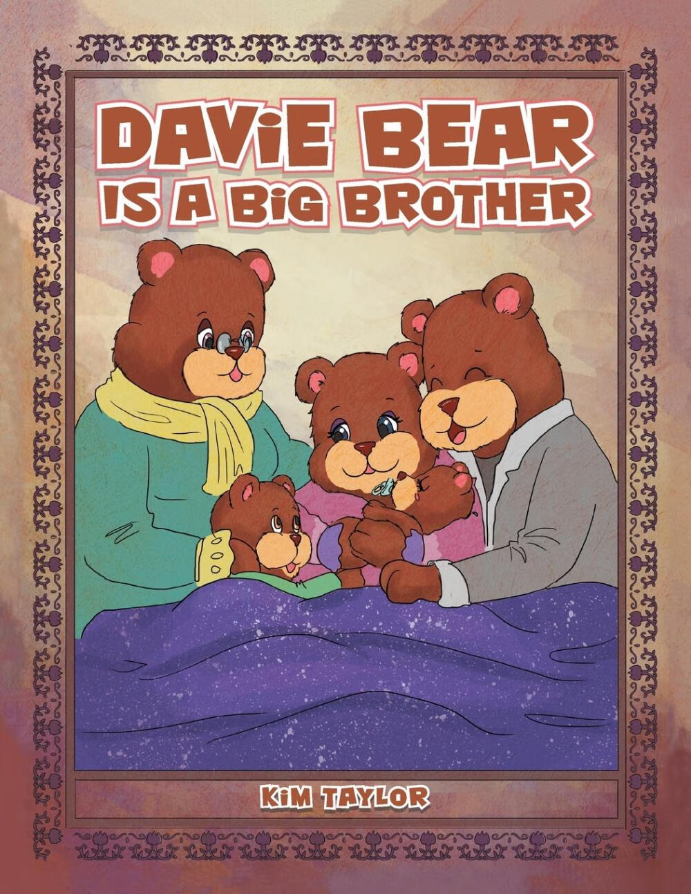 预售 按需印刷davie bear is a big brother