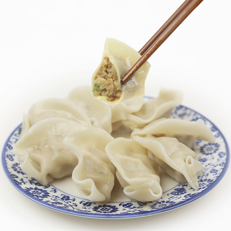 湾仔码头 水饺皇后推荐【年货送礼】速冻饺子 早餐速食 生鲜食品 1320G大白菜猪肉水饺*2