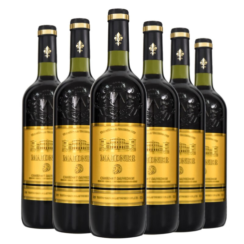 麦德纳庄园红酒 麦德纳庄园 干红葡萄酒节日送礼 750ml*6