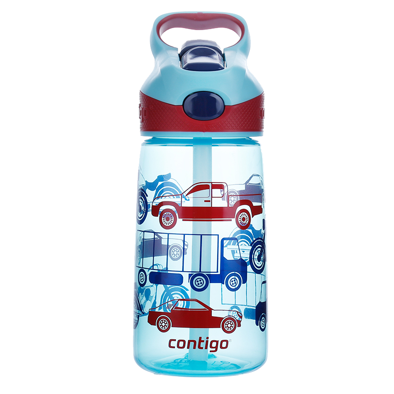 contigo 康迪克 HBC-STR018 塑料吸管杯 汽车总动员 450ml