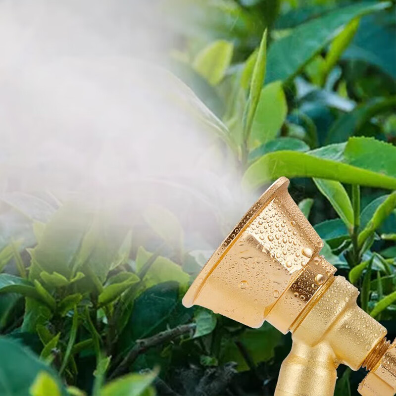 农宝农用高压雾化喷头黑旋风可调喷药打药机喷雾器农药防风喷枪 全铜