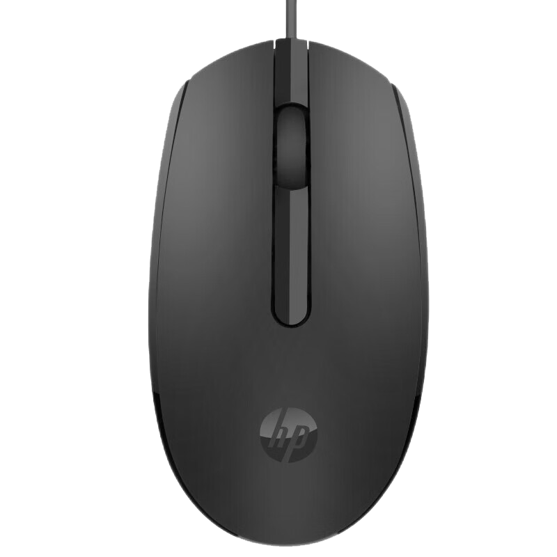 HP 惠普 M10 有线鼠标 1000DPI 黑色