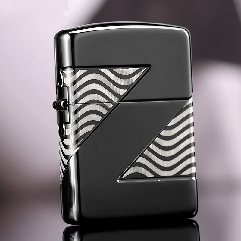 zippo打火机 2020年度限量版收藏之宝-z之视界 黑冰盔甲版加厚煤油
