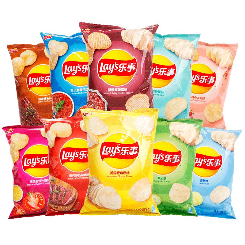 £Lay'sƬ70gζʳ׷칫ʳƷС Ͽζ70g*10/ζ