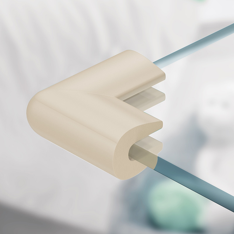 safty dad钢化玻璃护角玻璃角茶几防撞保护套尖角包边茶几角桌面保护