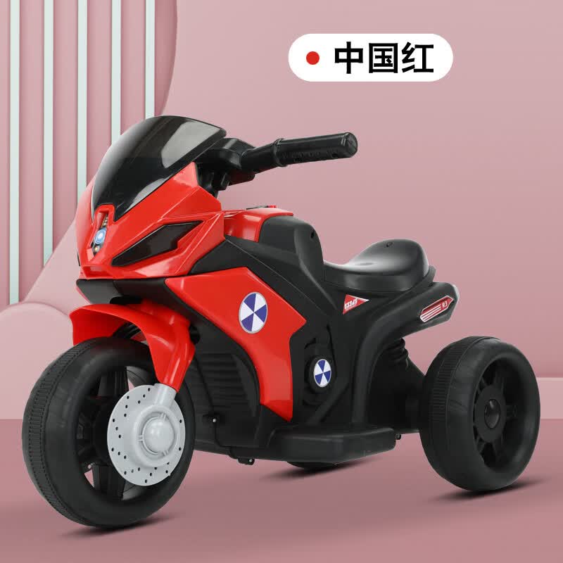 天智星两岁宝宝骑的车电动三轮车儿童摩托车脚踏车带音乐可充电电瓶车