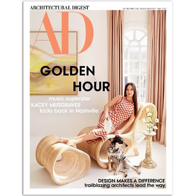 【单期可选】AD Architectural Digest 美国建筑辑要 2023/22年月刊 2022年5月刊