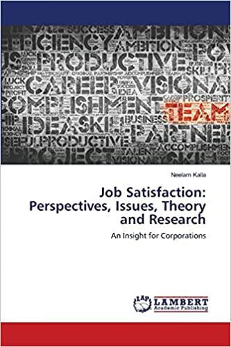 预订job satisfaction: perspectives, issues, theory and research