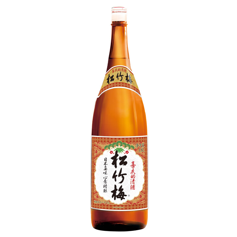 松竹梅 日本清酒1.8L TaKaRa宝酒造日本品牌清酒怎么看?