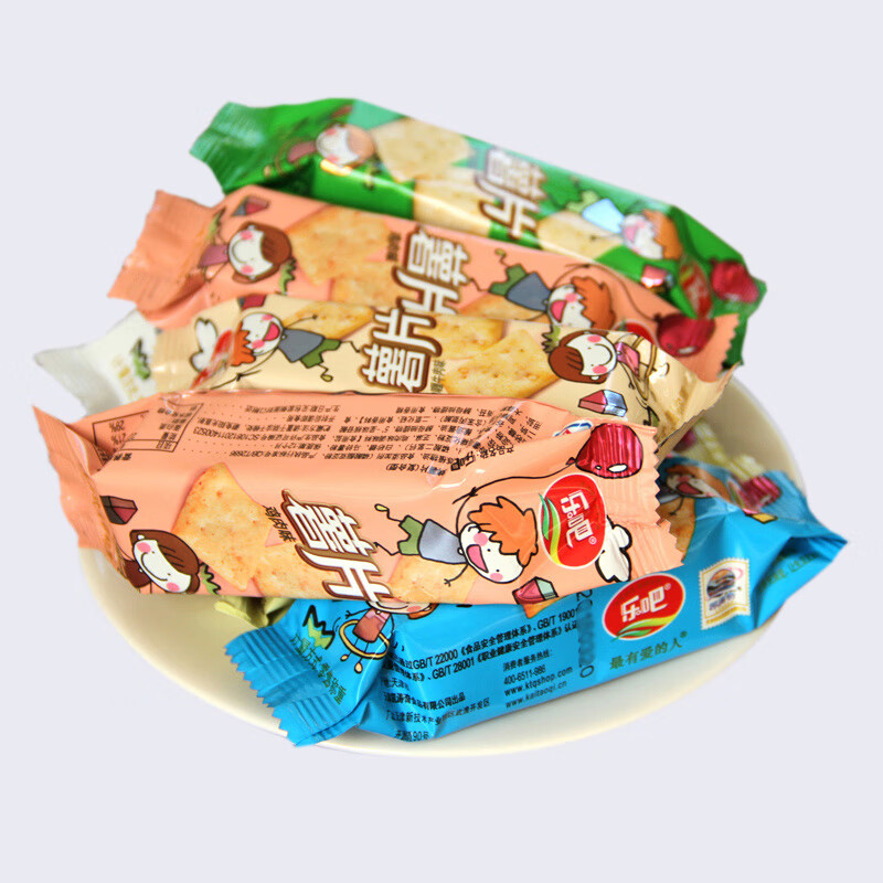 乐吧薯片番茄味多味自选天津整箱包装烘焙膨化休闲零食 1斤装 约20袋