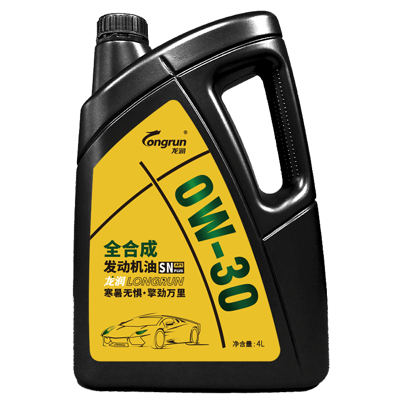 龍潤(rùn)潤(rùn)滑油全合成汽油機(jī)油潤(rùn)滑油 0W-30 SN PLUS級(jí) 4L 汽車(chē)保養(yǎng)