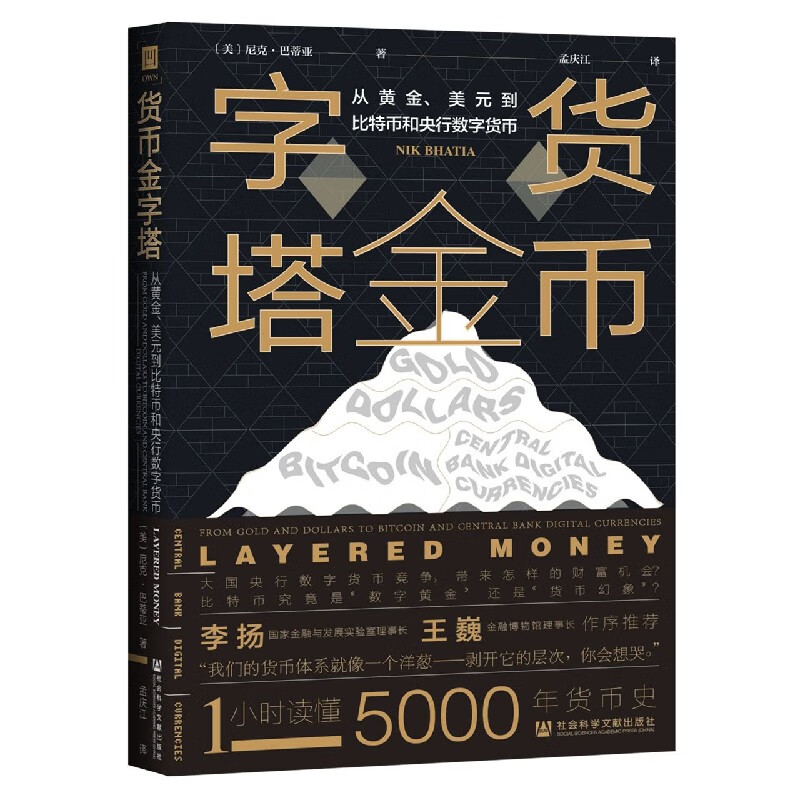 货币金字塔(从黄金美元到比特币和央行数字货币)(精