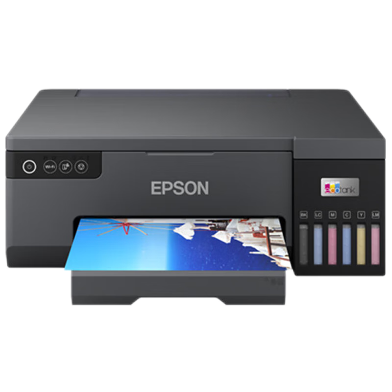 爱普生（EPSON）L8058 A4墨仓式彩色喷墨打印机家用办公 6色照片原装连供打印影楼商用 支持WiFi无线 