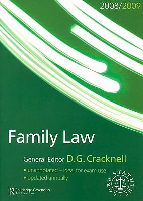 预订 family law statutes 2008-2009