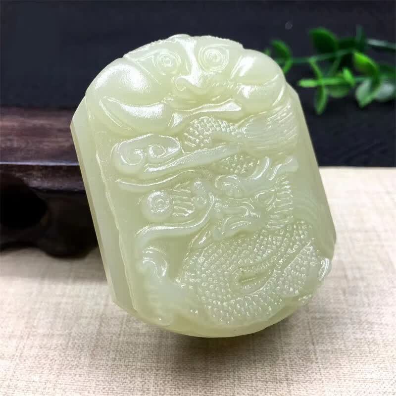 暗杠玉龙牌皮带扣阿富汗玉龙行天下腰带扣男士龙腾四海 士龙腾四海