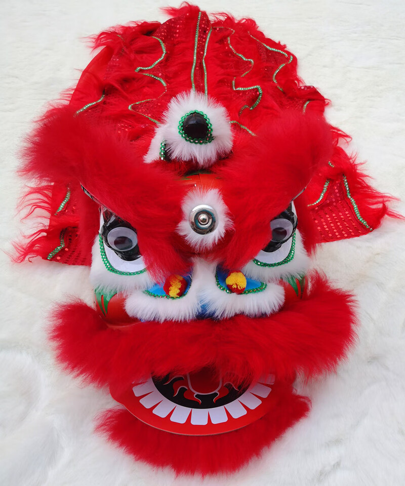 日舞小道具 獅子舞 子獅子 赤獅子 舞 手獅子