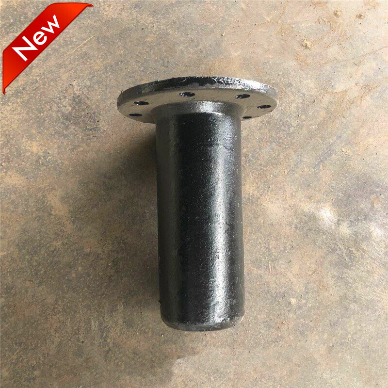 适用dn100-dn1800球墨铸铁给水法兰盘插短管乙管短管球墨管件 dn80