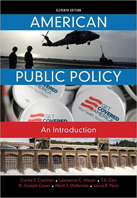 预订 american public policy: an introduction