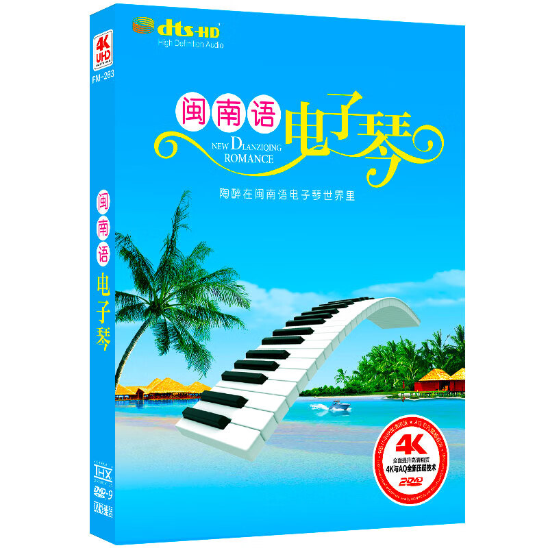 闽南语电子琴dvd流行音乐歌曲 爱情一阵风 汽车载高清dvd家用碟片 d