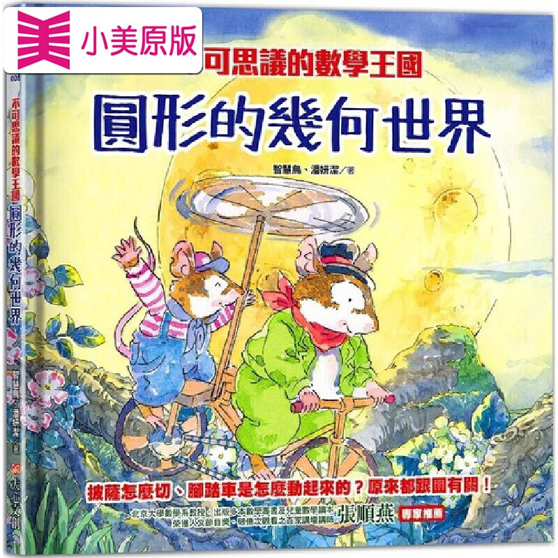 预售 不可思议的数学王国：圆形的几何世界 大心文创 智慧鸟