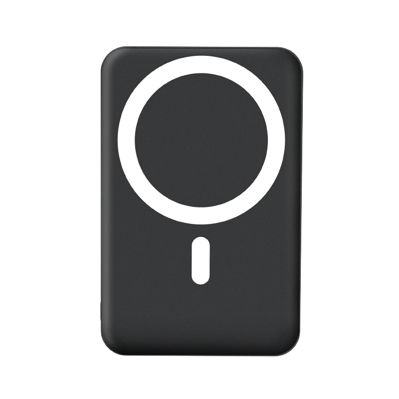 VEZO 苹果12/13ProMax无线磁吸充电宝带支架MagSafe外接电池20W快充移动电源适用 远峰蓝 【磁吸支架款】轻薄便携丨双向快充丨折叠支架