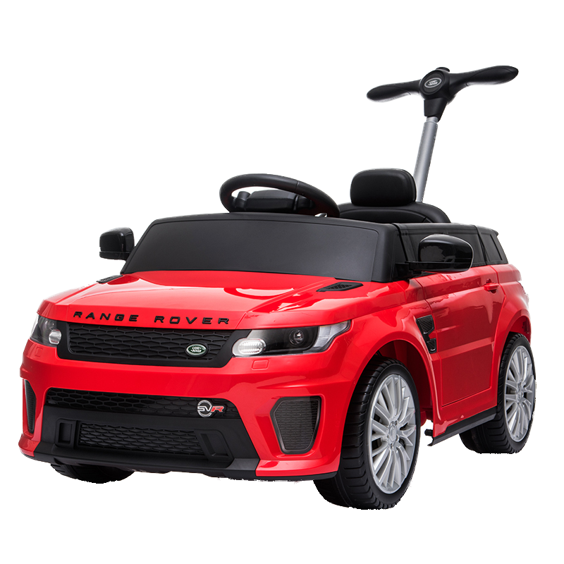 智樂(lè )堡（CHILOKBO）路虎兒童電動(dòng)車(chē)四輪雙驅遙控汽車(chē)可手推遛娃代步童車(chē)可坐人禮物紅