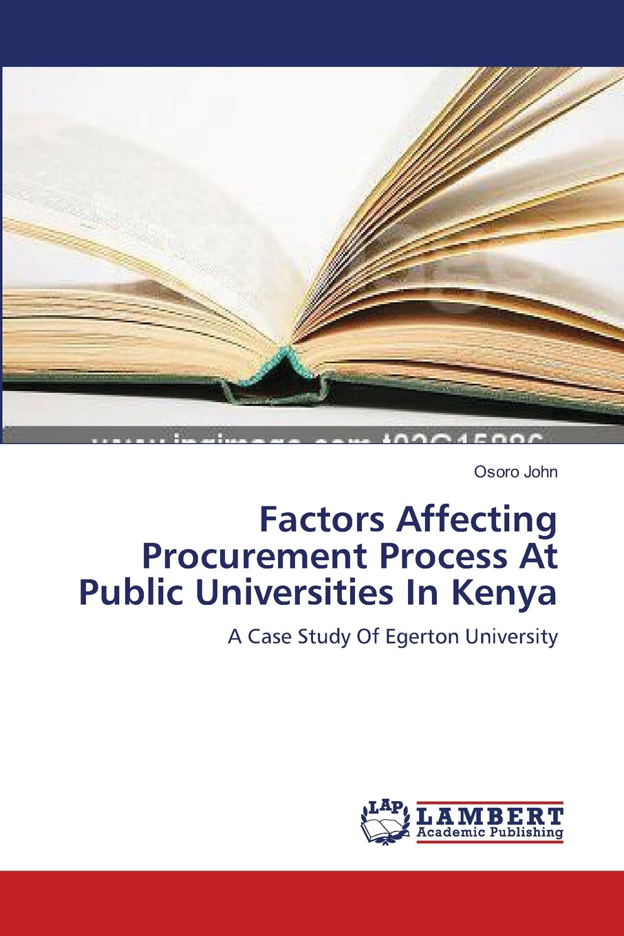 【预售 按需印刷】factors affecting procurement process at public