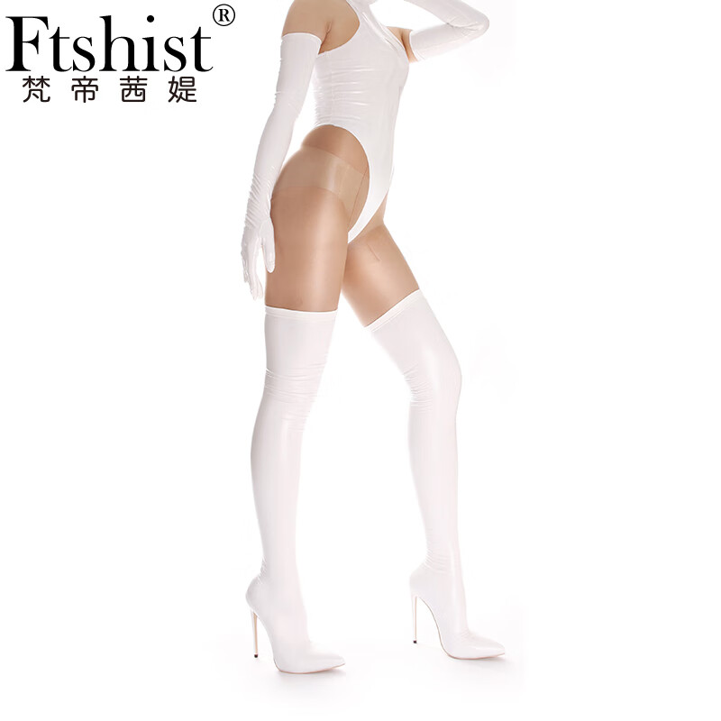 Ftshist �Ը�sm���� ����߹��� ��Ƥ�齺�� 12cm����ϸ����ͷ��ϥѥ ������Ͳ������ѥ ��ɫ 36