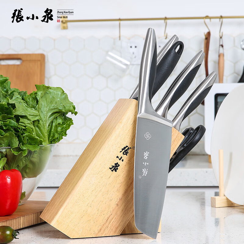 张小泉刀具套装七件套,实用又美观