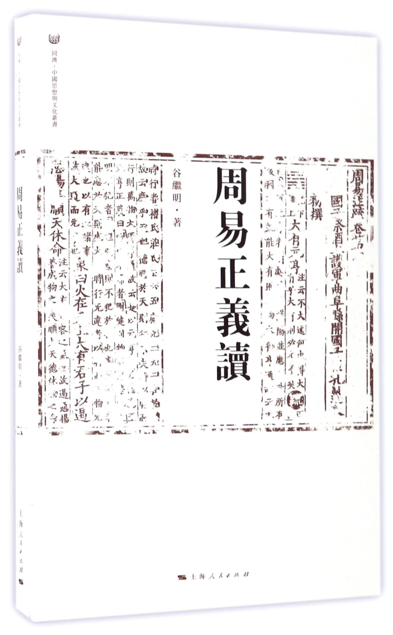 【正版】周易正义读/同济中国思想与文化丛书谷继明|总主编:柯小刚