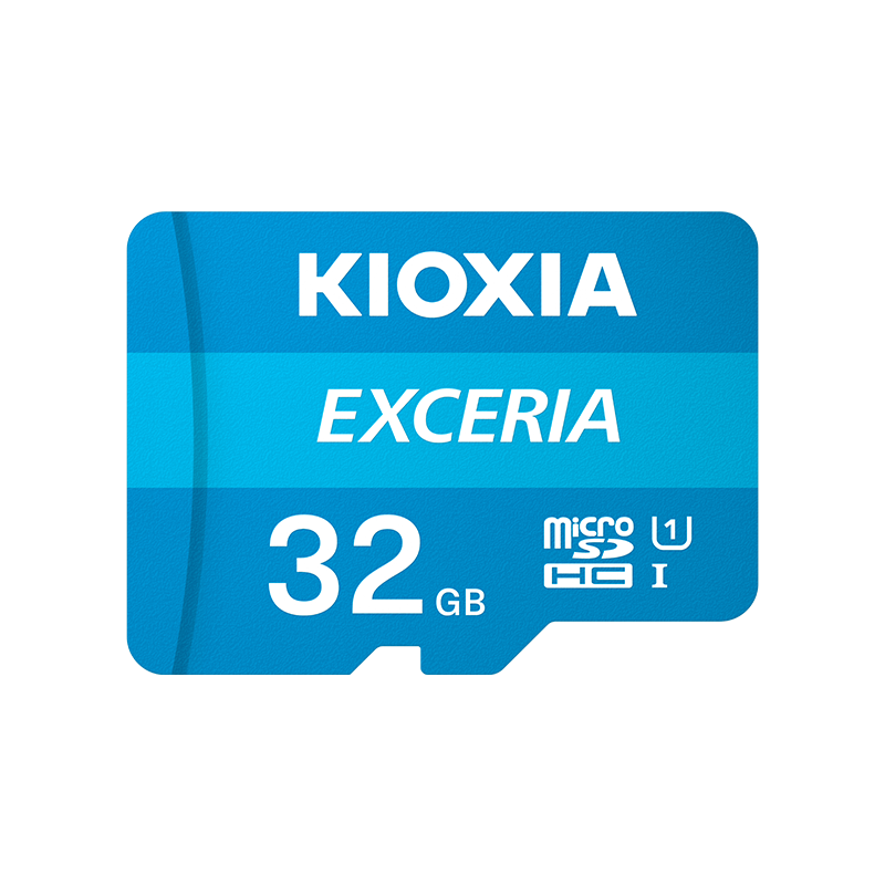 ������Kioxia��32GB TF(microSD)�洢�� EXCERIA  ϵ�� U1 ����100M/S ֧�ָ�������