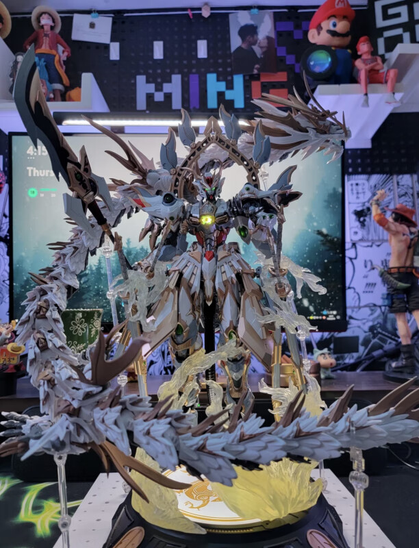 曹仁白雪姬机甲拼装手办玩具盲盒 许愿白龙【必出模型】关注店铺增