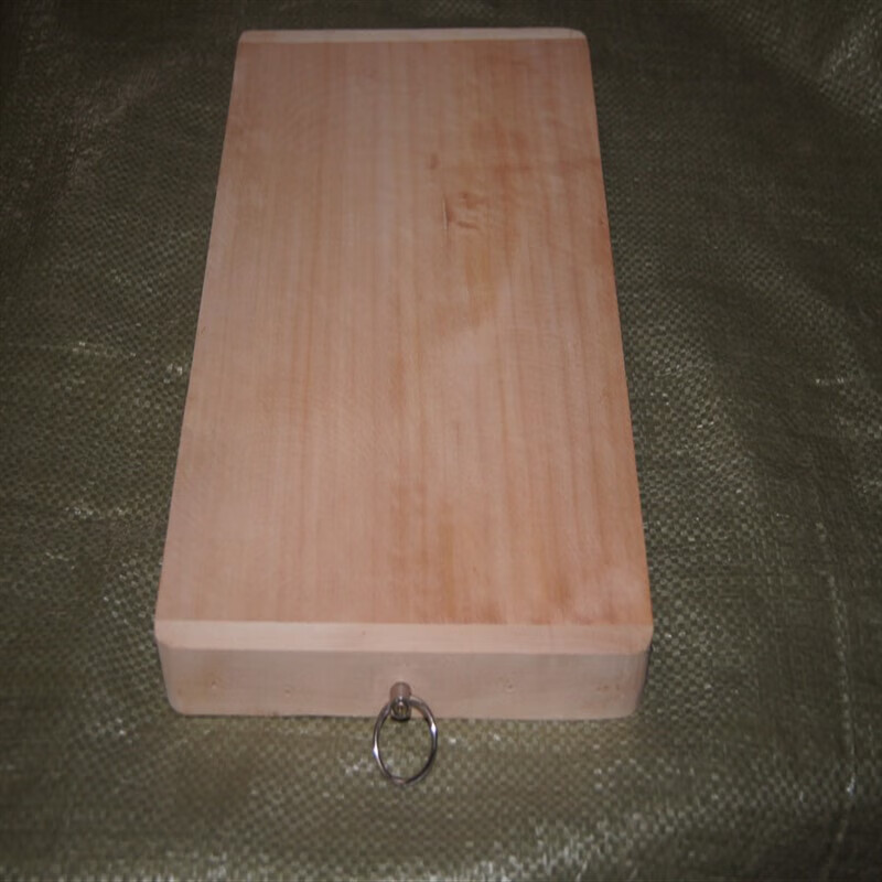 gowke柳木菜板 实木独板粘板长方形家用木头切菜整木菜板sn1865 22*