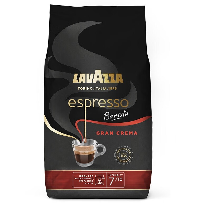 意大利进口 乐维萨（Lavazza）拉瓦萨 咖啡豆（意式浓醇型）1kg （新老包装交替）