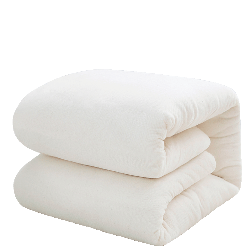 南极人NanJiren 棉花被胎1.5米床 全新疆长绒纯棉被芯 学生四季通用空调被子 被褥棉絮垫被150*200cm 4斤