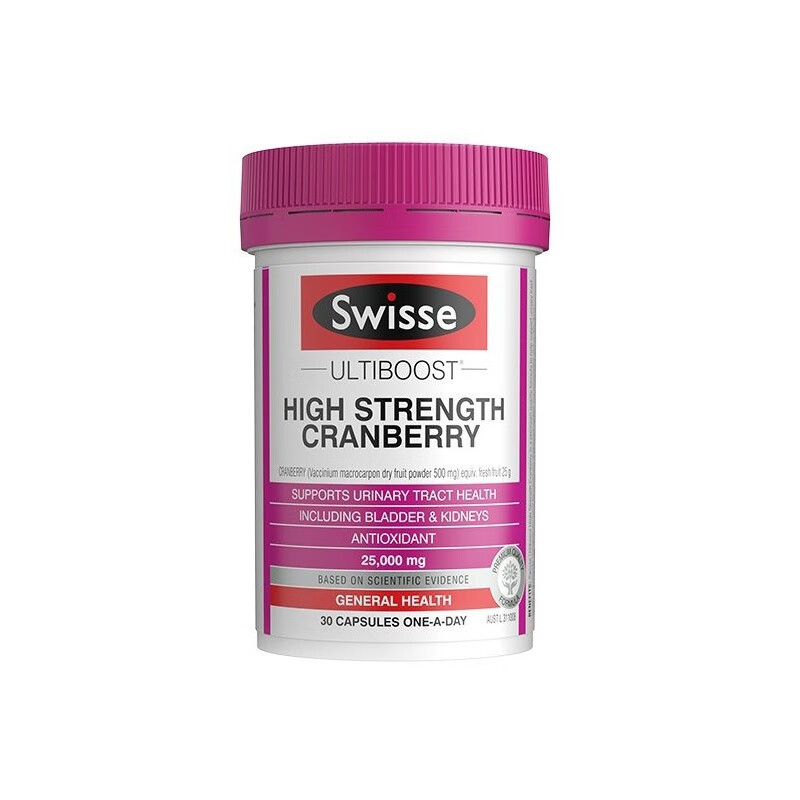 swisse斯维诗 高浓度蔓越莓胶囊25000mg蔓越莓精华 蔓越莓胶囊 30粒