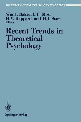 预订 Recent Trends in Theoretical Psychology