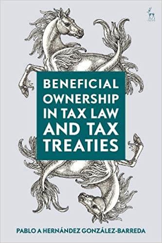 预订beneficial ownership in tax law and tax treaties