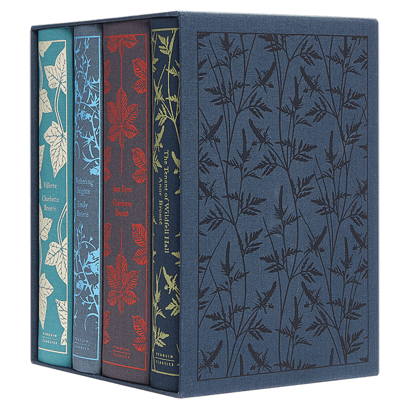 勃朗特姐妹经典作品4册精装 英文原版 the bronte sisters boxed set