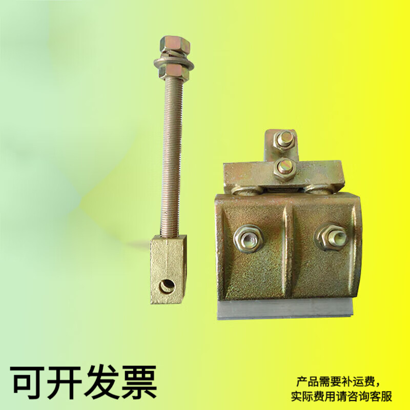 凯乐士玻璃吊夹幕墙配件全玻吊挂夹具单吊双吊铜片铝片 单吊铝片(夹20