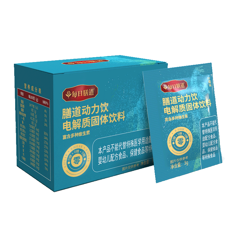 每日膳道电解质动力饮3克x20袋价格趋势与评测