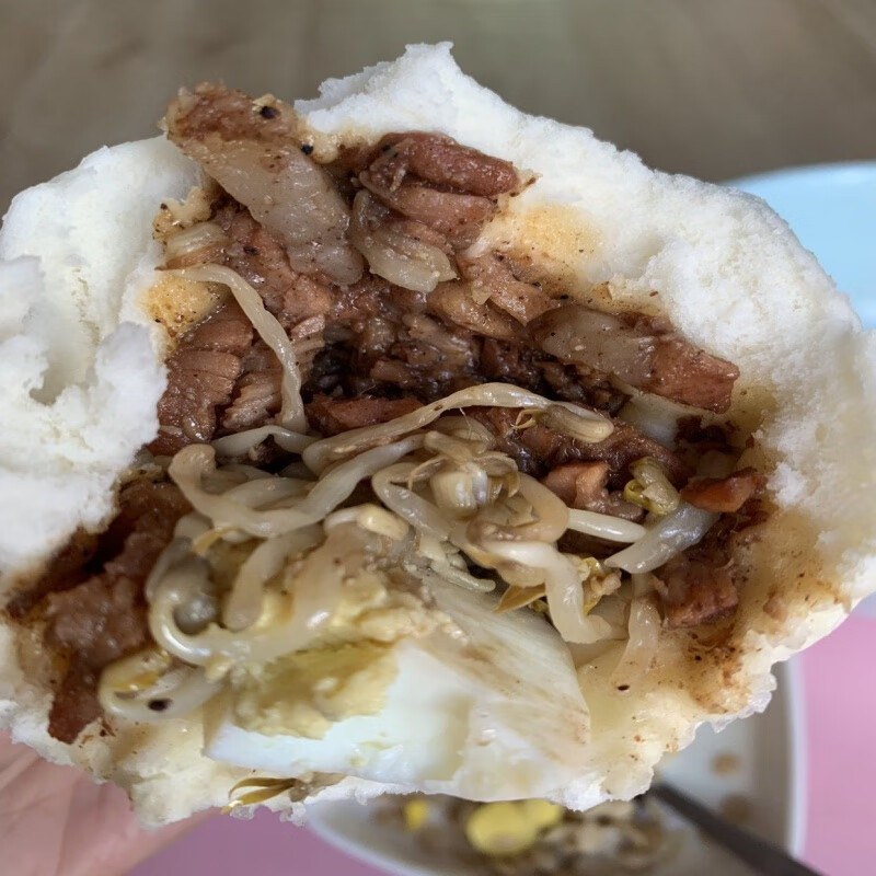 食芳溢潮汕特产汕尾陆丰特产碣石咸包豆芽包 5个装