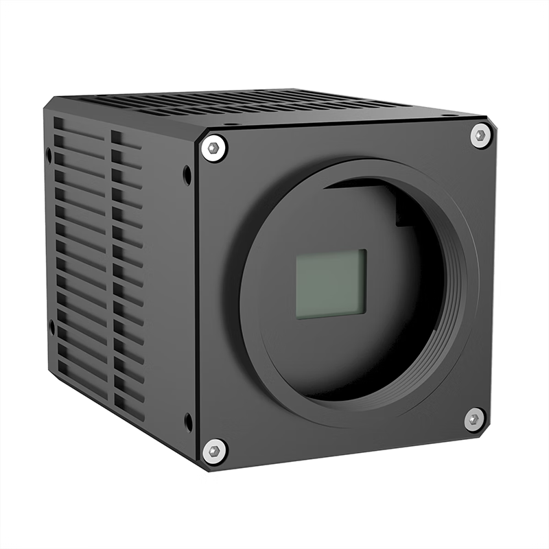 高速热成像工业相机以太网gige摄像头精度红外热线像探测器夜视仪 测