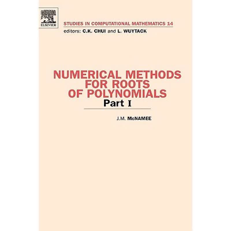 预订 Numerical Methods for Roots of Polynomials -...