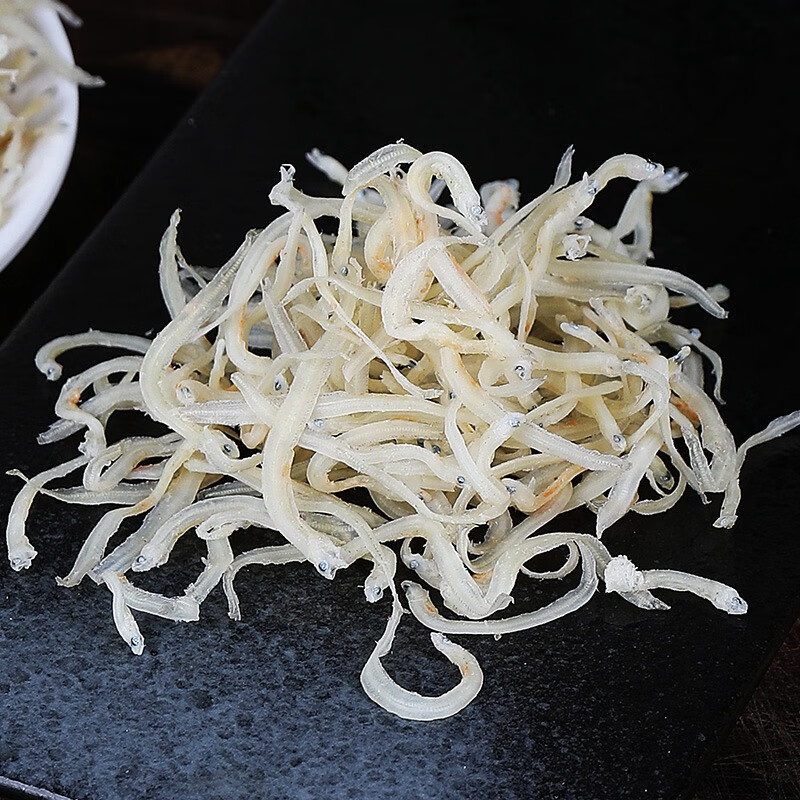 百里小店 小银鱼干面条鱼 海产干货煎鸡蛋清炒辣椒下饭小鱼250克 大条